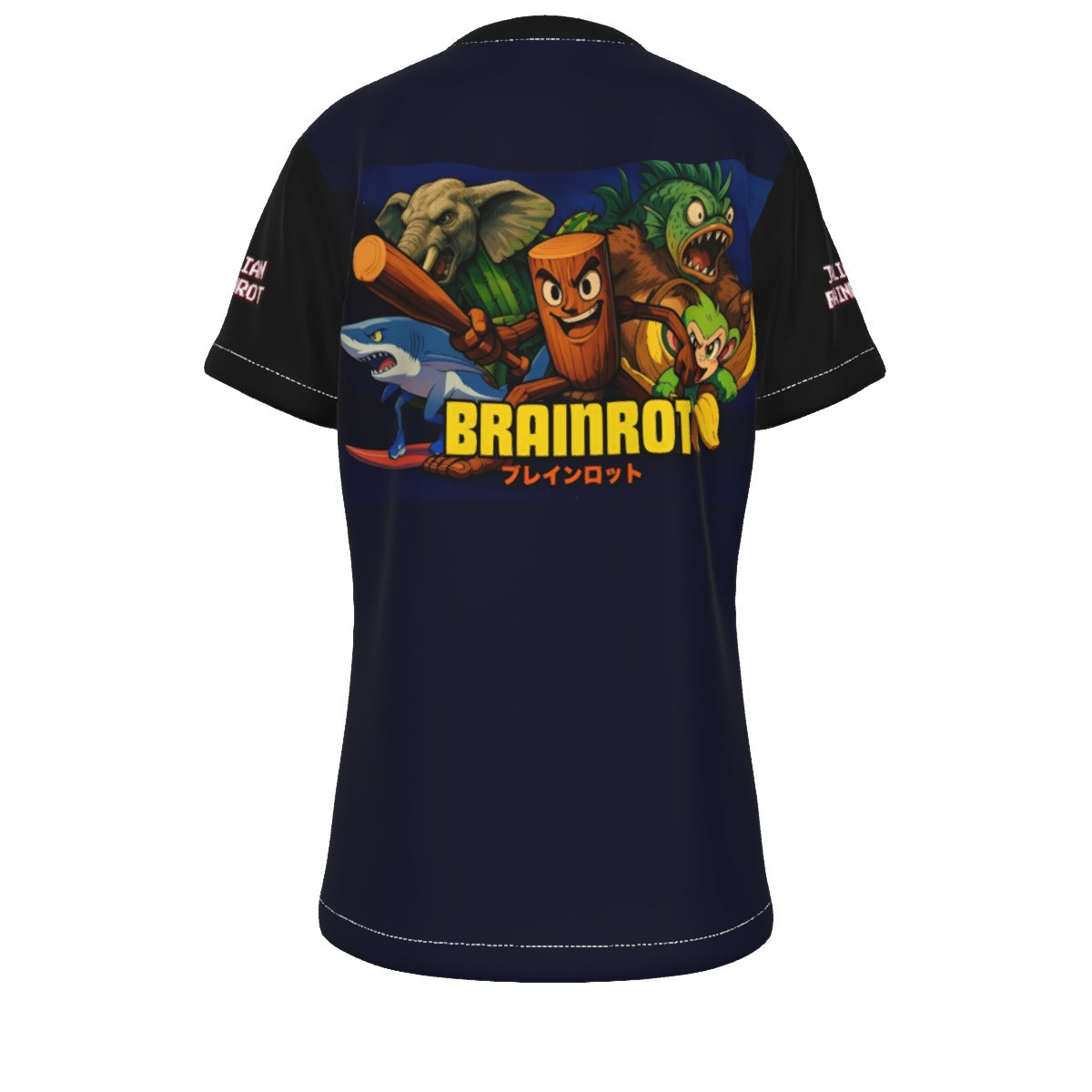 Kids Italian Brainrot Shirt Double Sided
