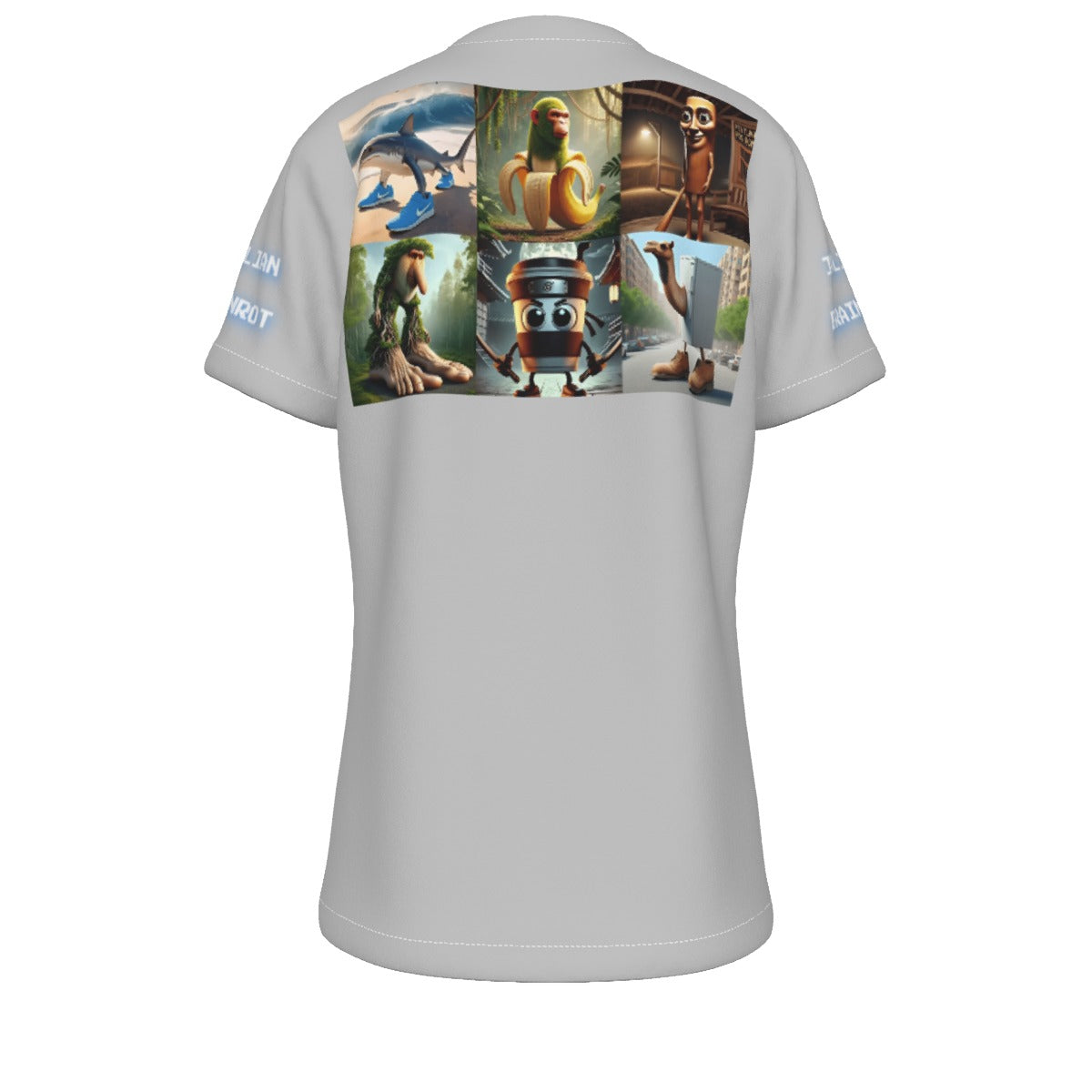 Kid's Italian Brainrot Grey T-Shirt