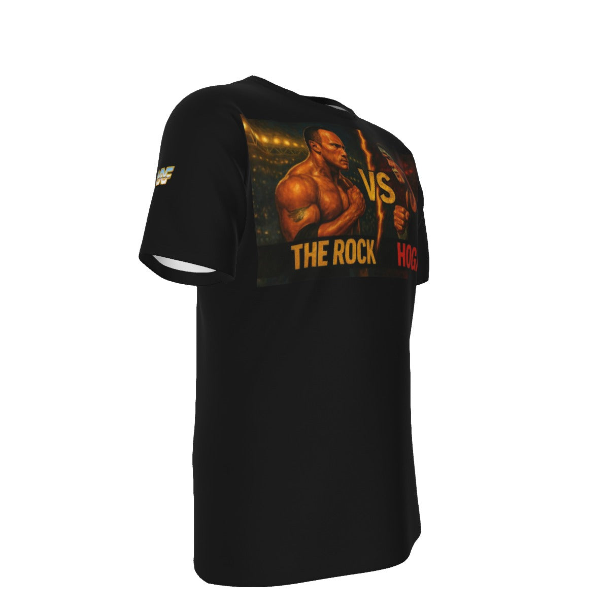 Rock VS Hogan Wrestling T-Shirt | 190GSM Cotton