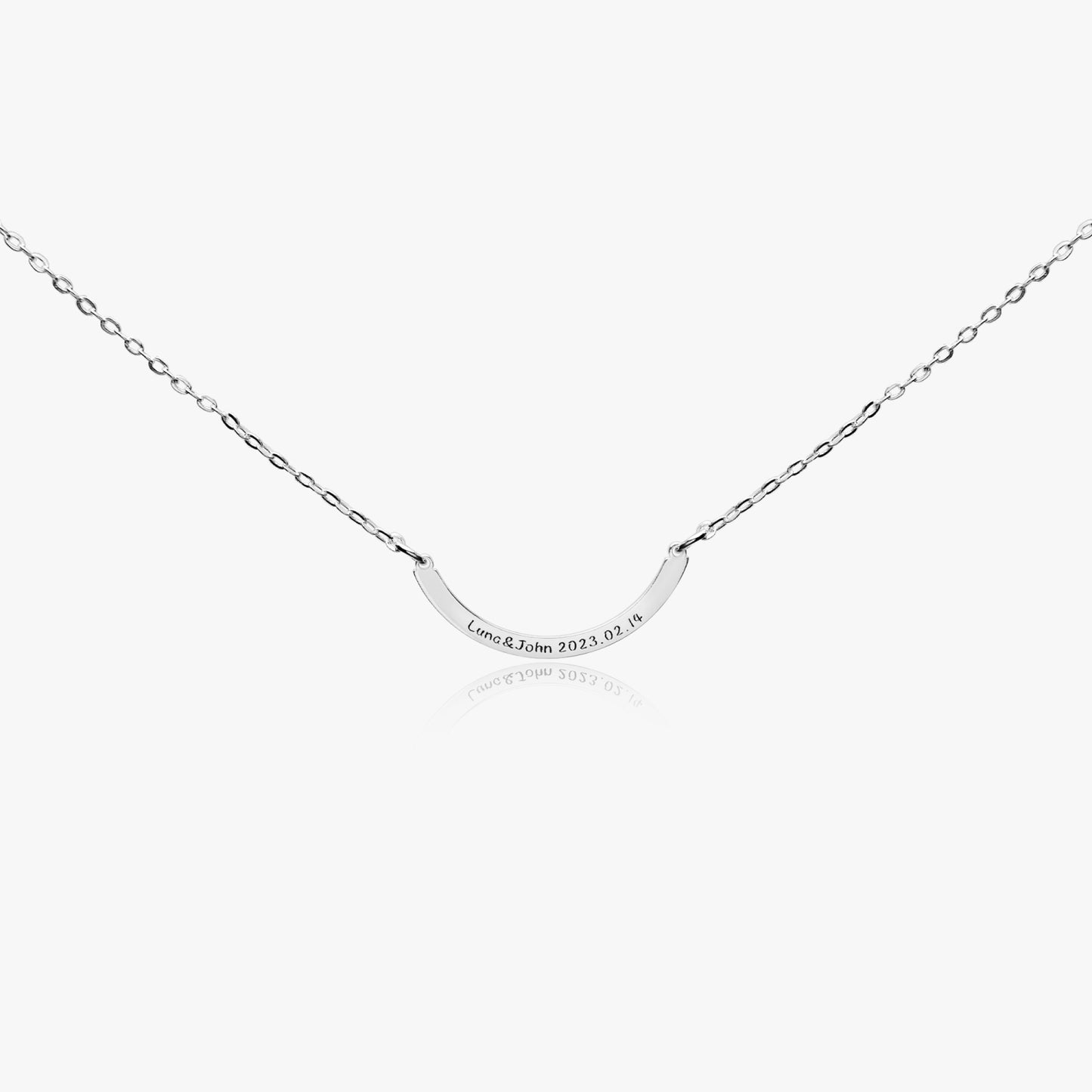 Curved Bar Necklace