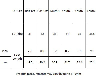 Kids Rainbow Friends Shoes