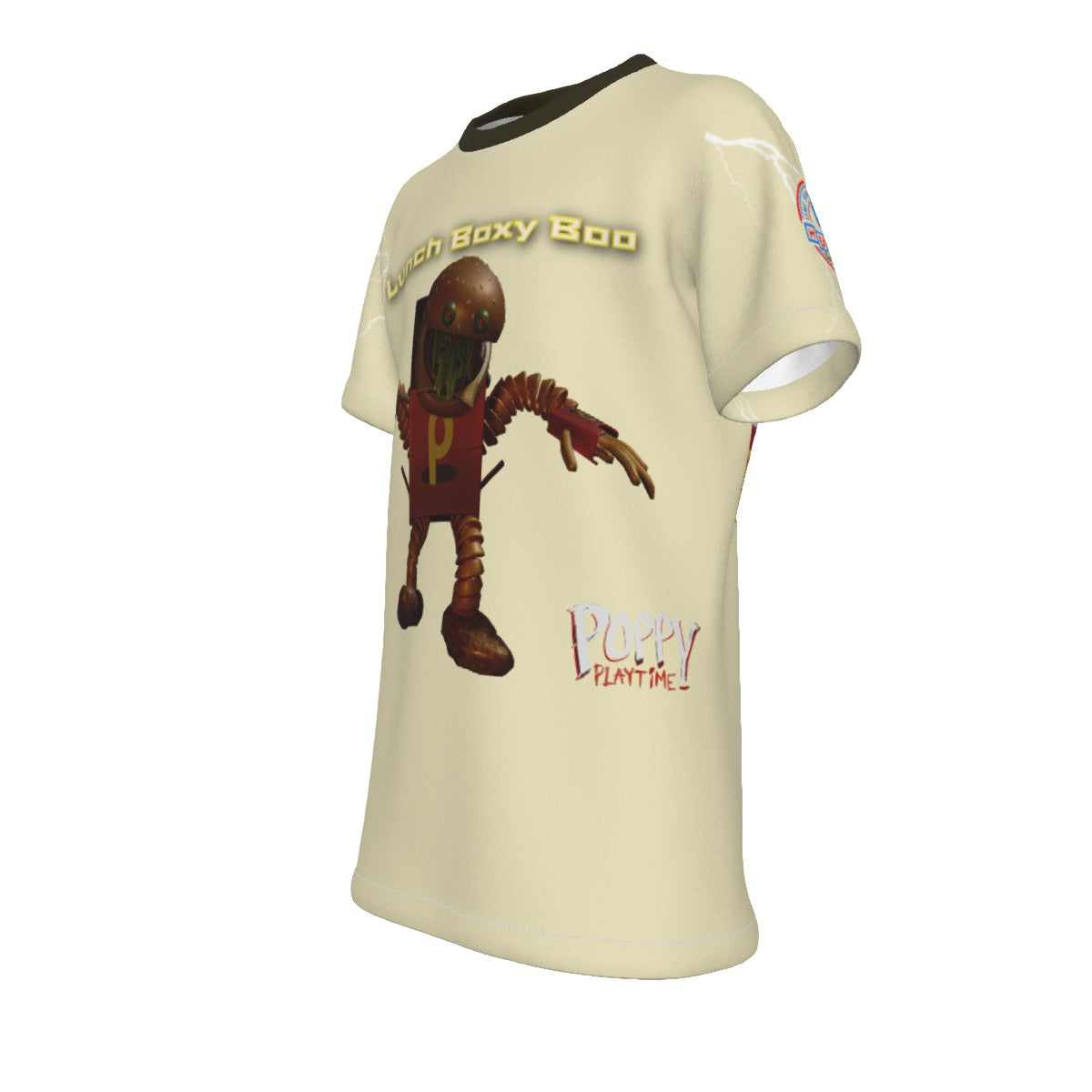 Kids Lunch Boxy Boo Shirt White