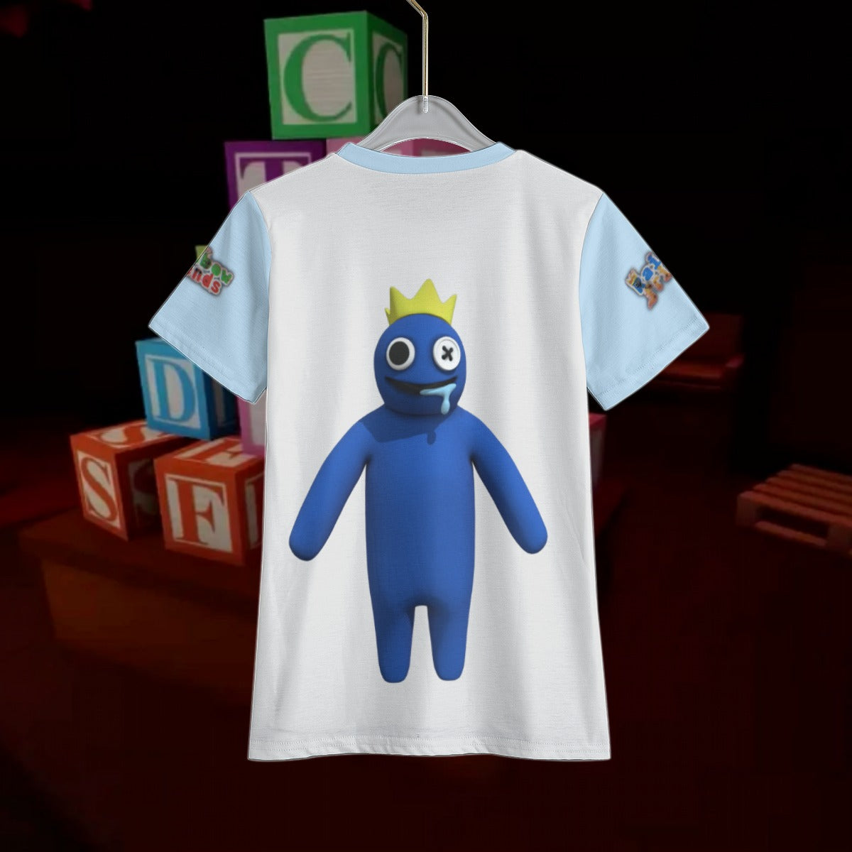 Kids Rainbow Friends Shirt White