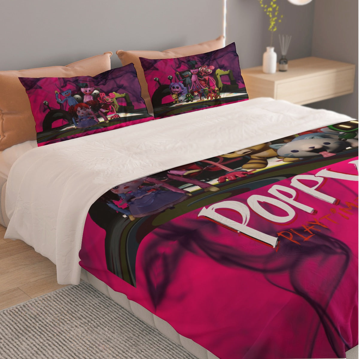 Kissy Missy Poppy Playtime Duvet Cover Bedding Set