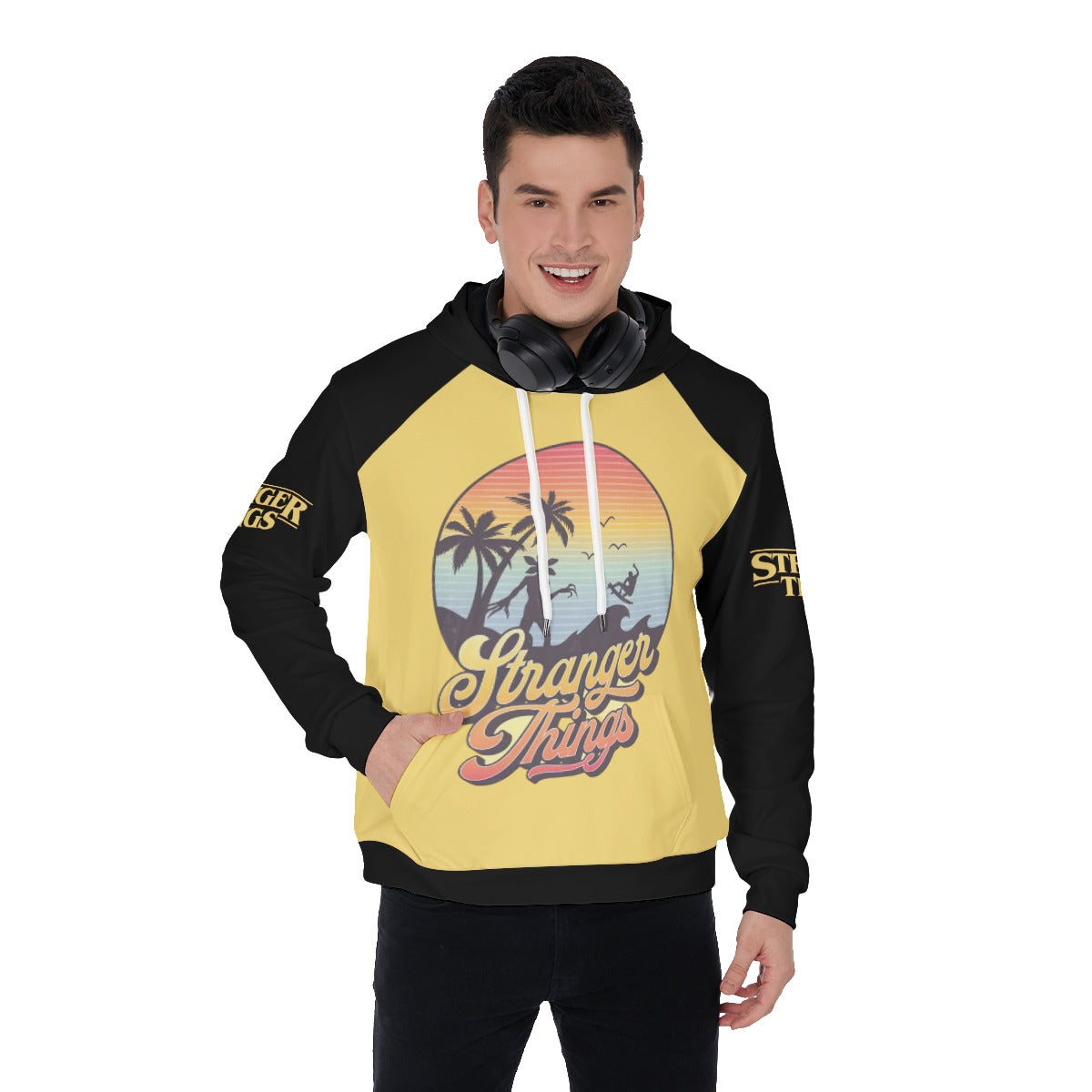 Stranger Things Retro Pullover Hoodie