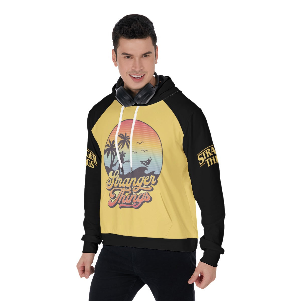 Stranger Things Retro Pullover Hoodie