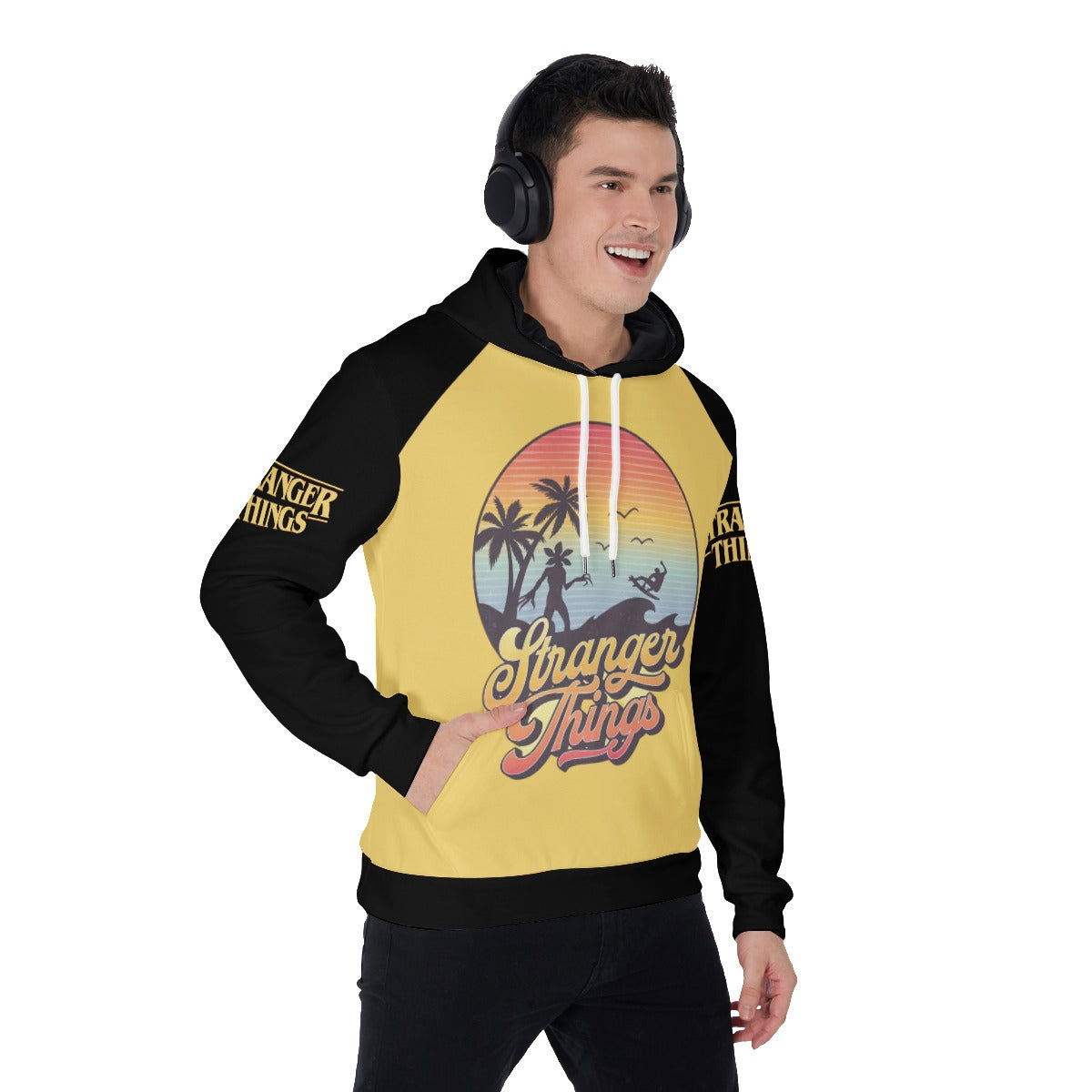 Stranger Things Retro Pullover Hoodie