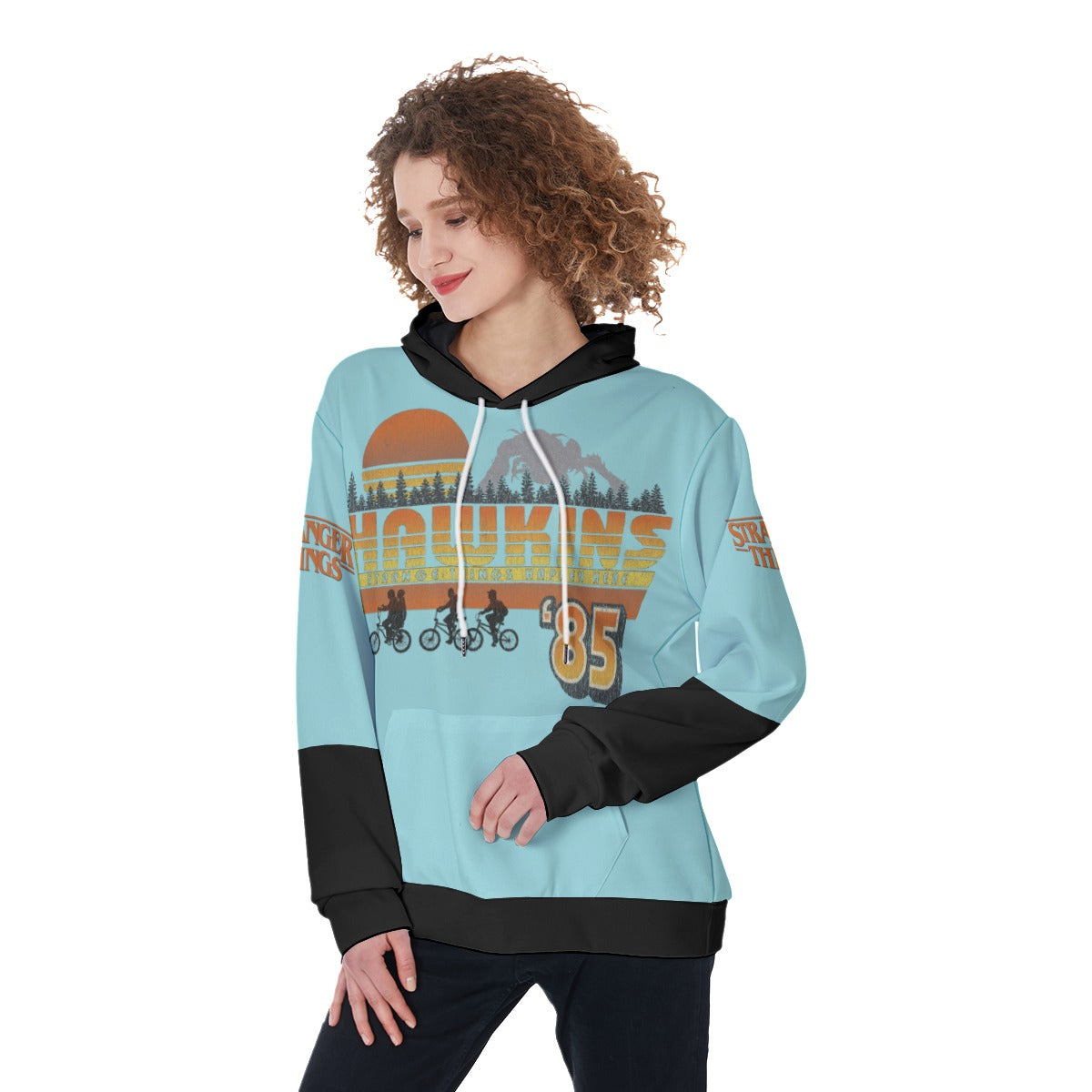 Women's Hawkins 85 Stranger Things Pullover Hoodie