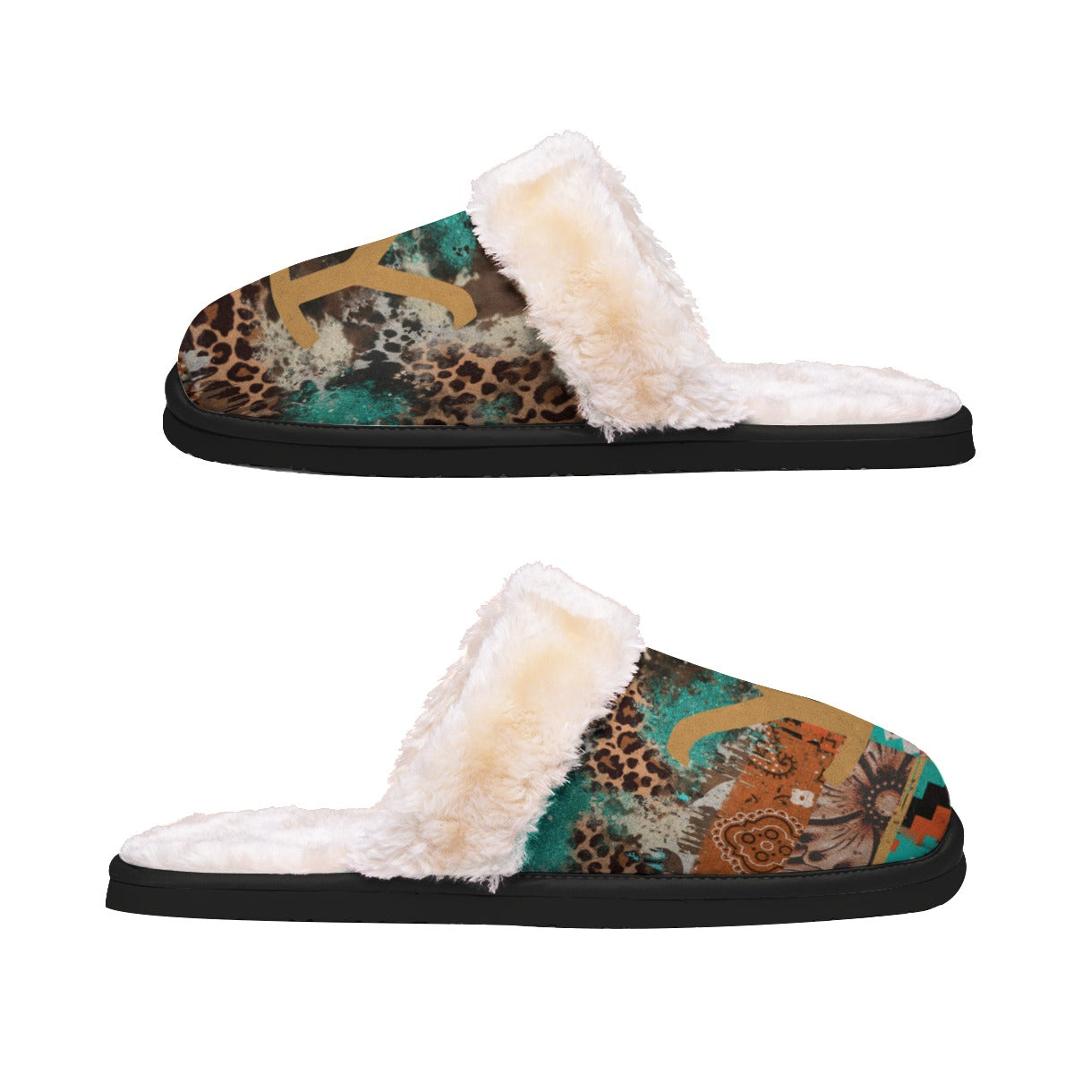 Women's Yellowstone Dutton Ranch Plush Slippers