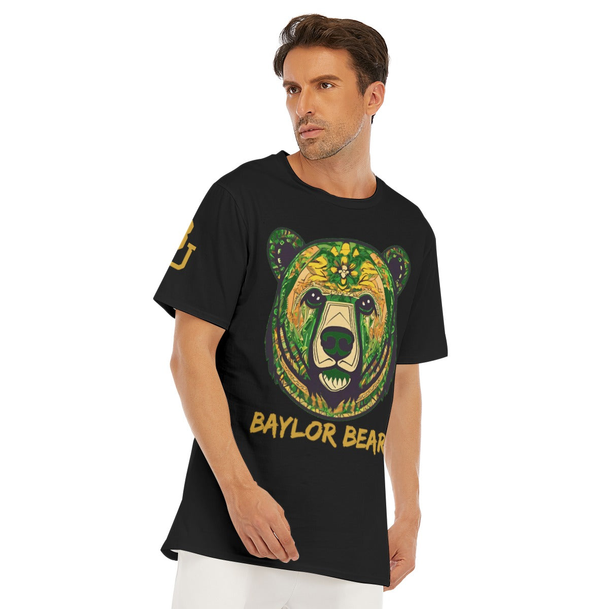 Men's Waco University Bears Black T-Shirt