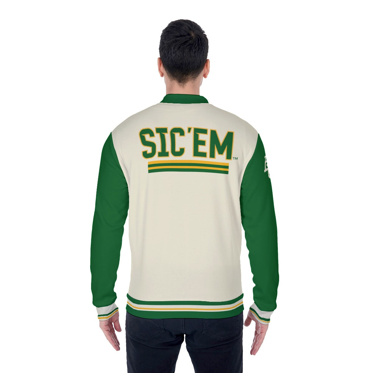 Baylor Retro Baseball Jacket