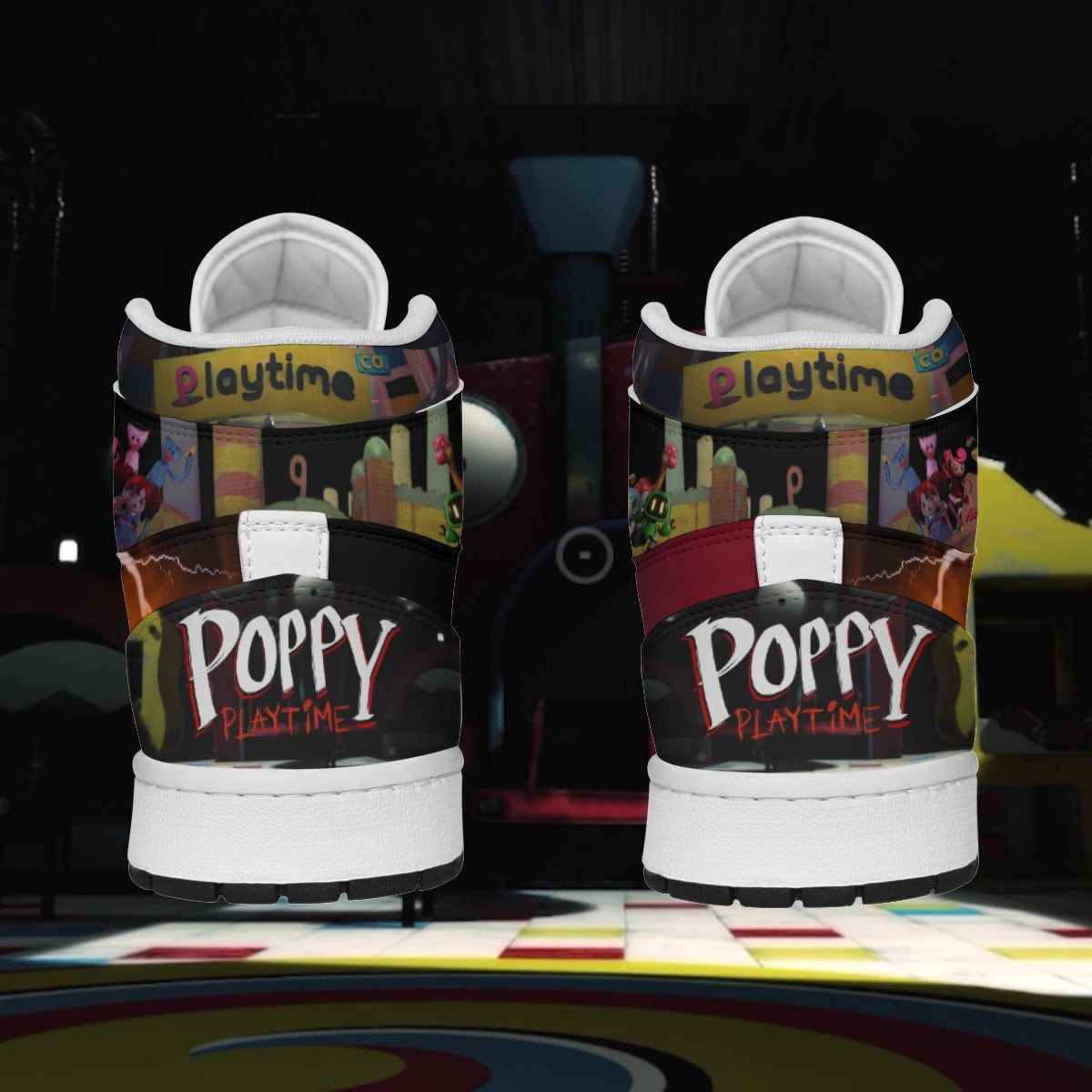 Huggy Wuggy Hi Top Shoes