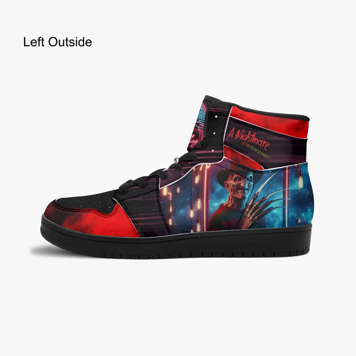 Freddy Nightmare Elm Street High Top Sneakers