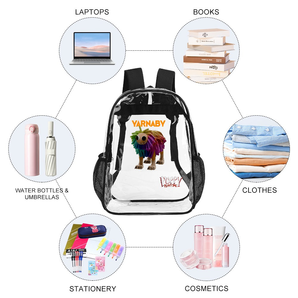 Yarnaby Transparent Backpack