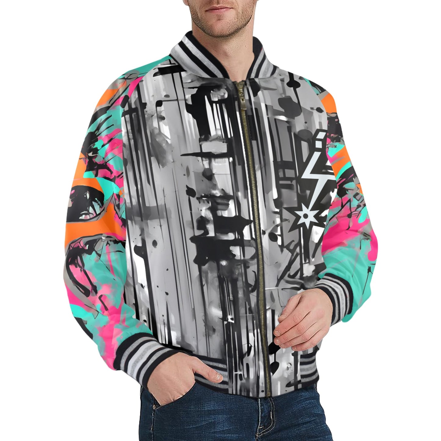 San Antonio Basketball Bomber Jacket