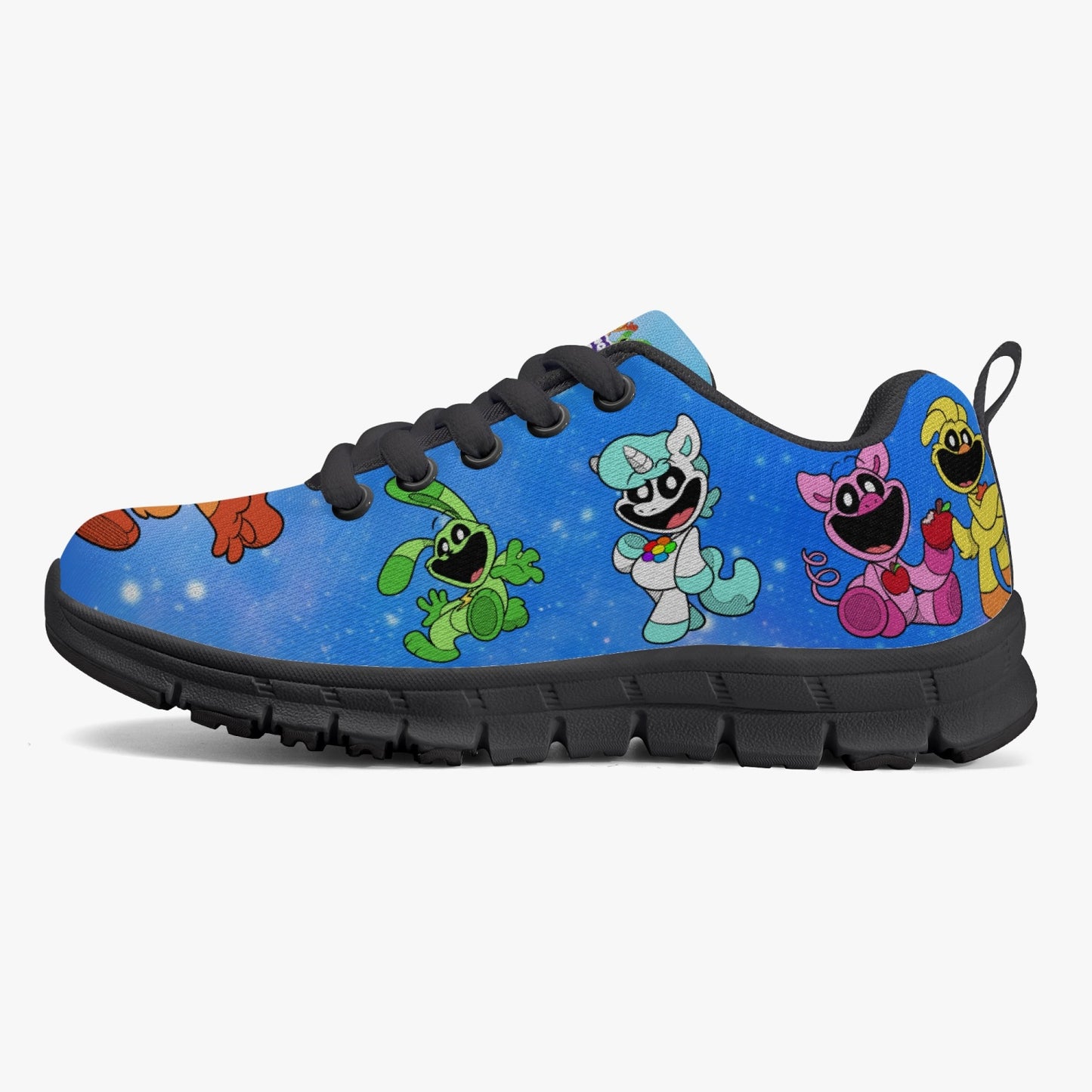 Kids' Smiling Critters Lightweight Mesh Sneakers