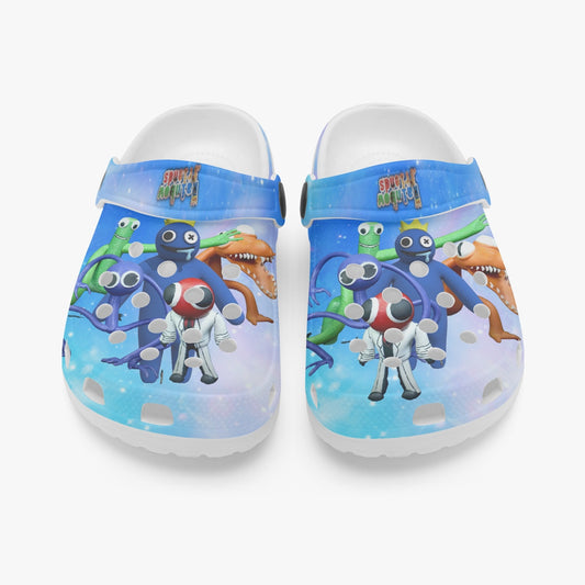 Kids Rainbow Friends Clogs Blue