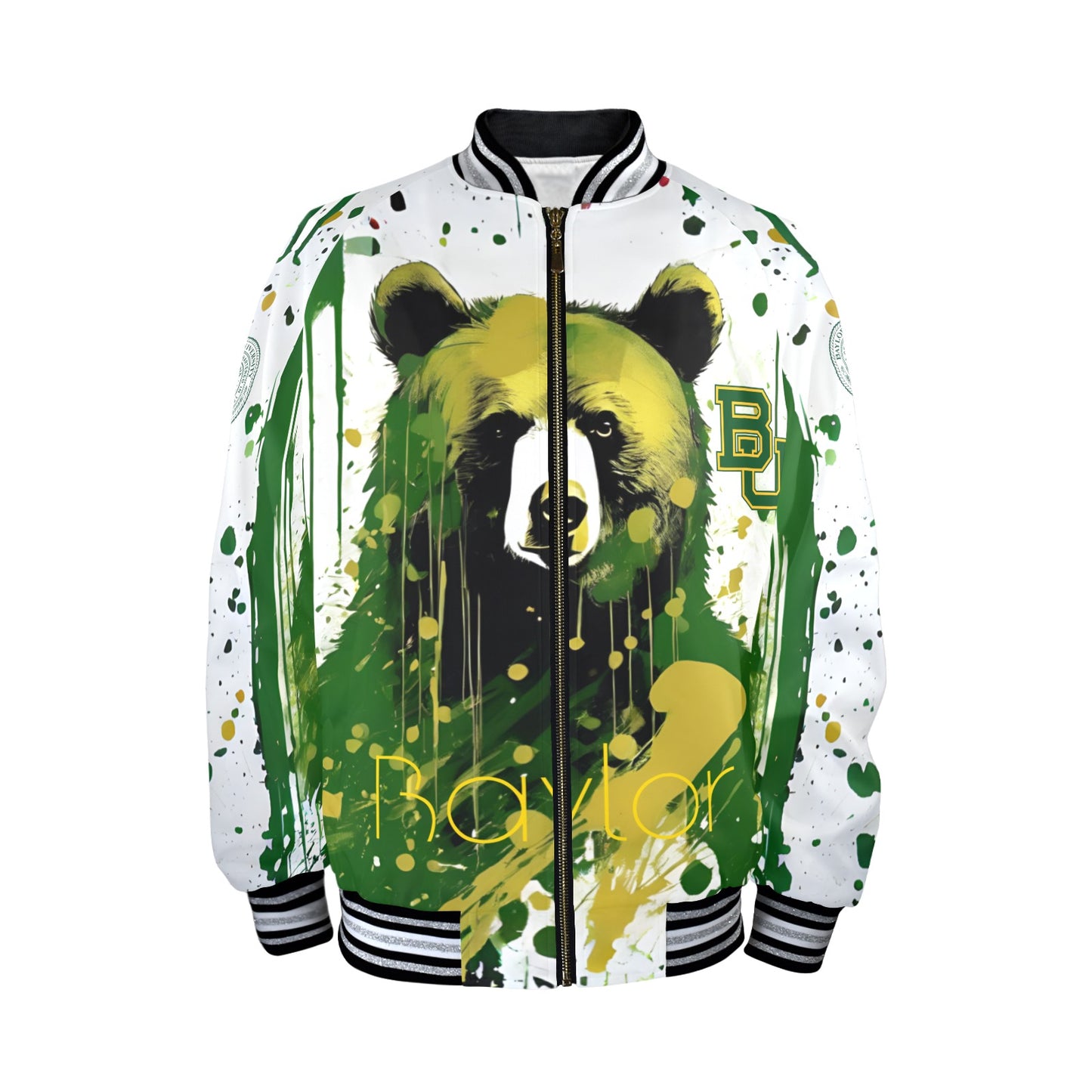 Waco University Bears Trim Bomber Jacket