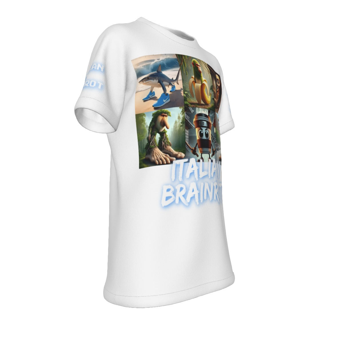 Kid's Italian Brainrot Characters T-Shirt