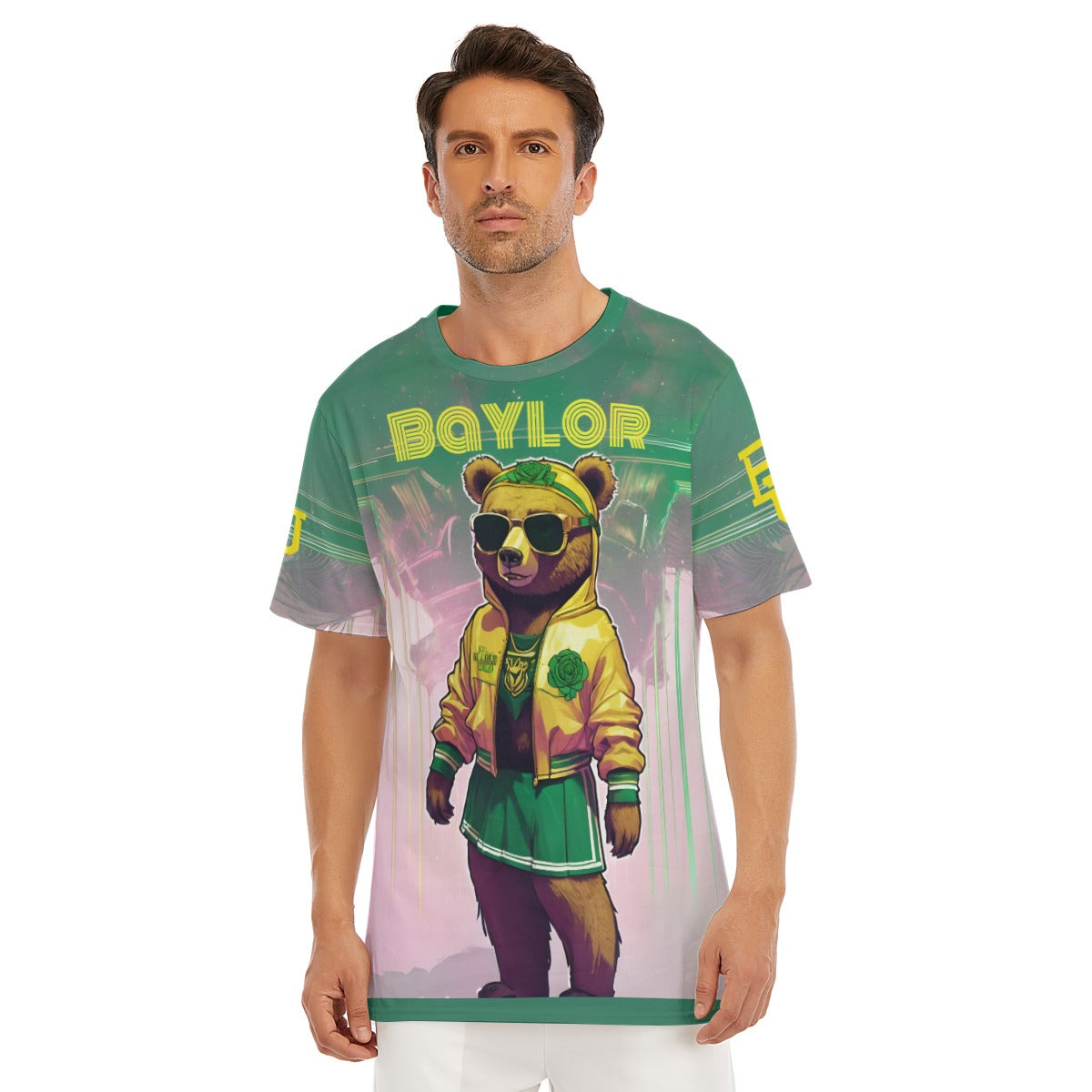 Waco University Bear Marigold Shirt