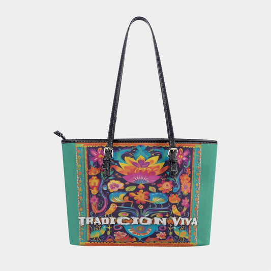 Mexican Style Tradicion Viva Tote Bag | PU