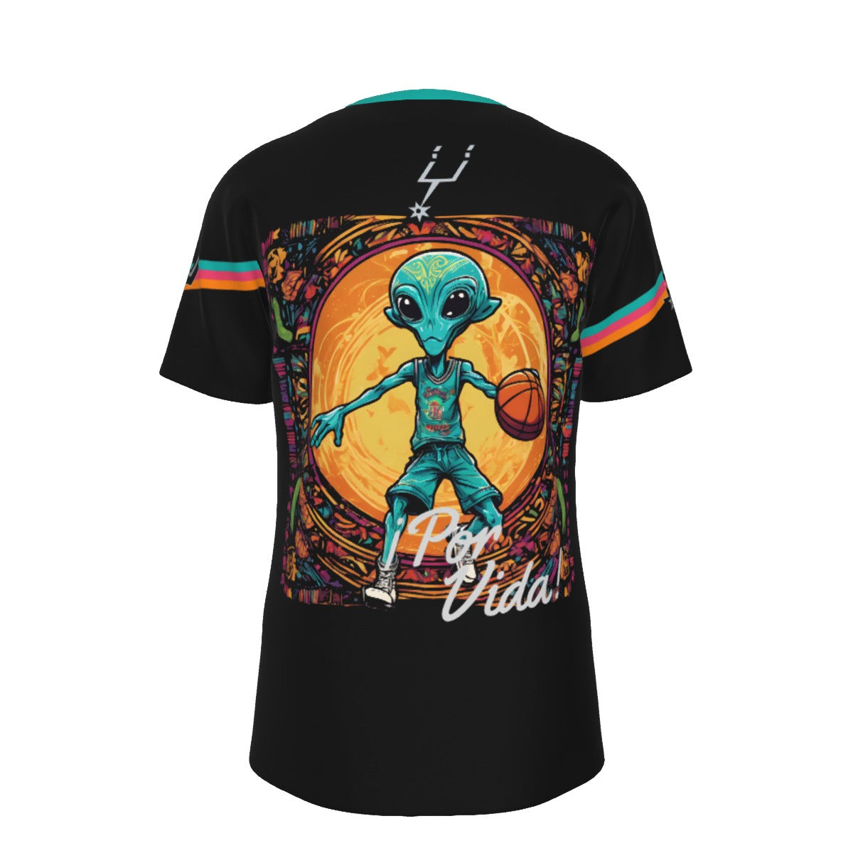 San Antonio Basketball Alien O-Neck T-Shirt