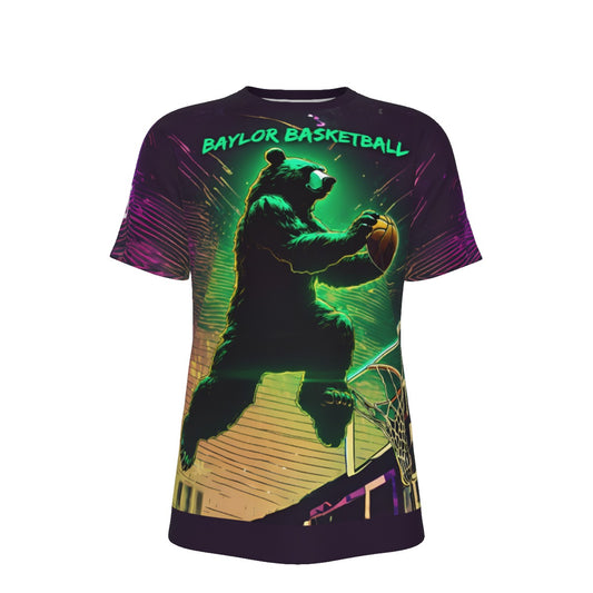 Waco University Bears Basketball O-Neck T-Shirt | 190GSM Cotton