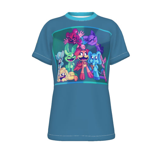 Kid's Critters Smiling Inspired Fan Art T-Shirt