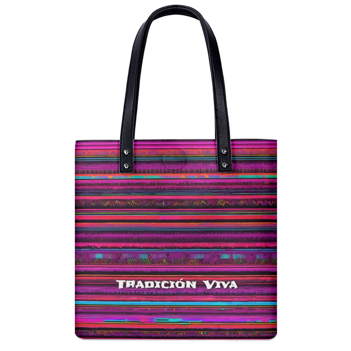 Mexican Serape Tradicion Viva PU Shoulder Bag