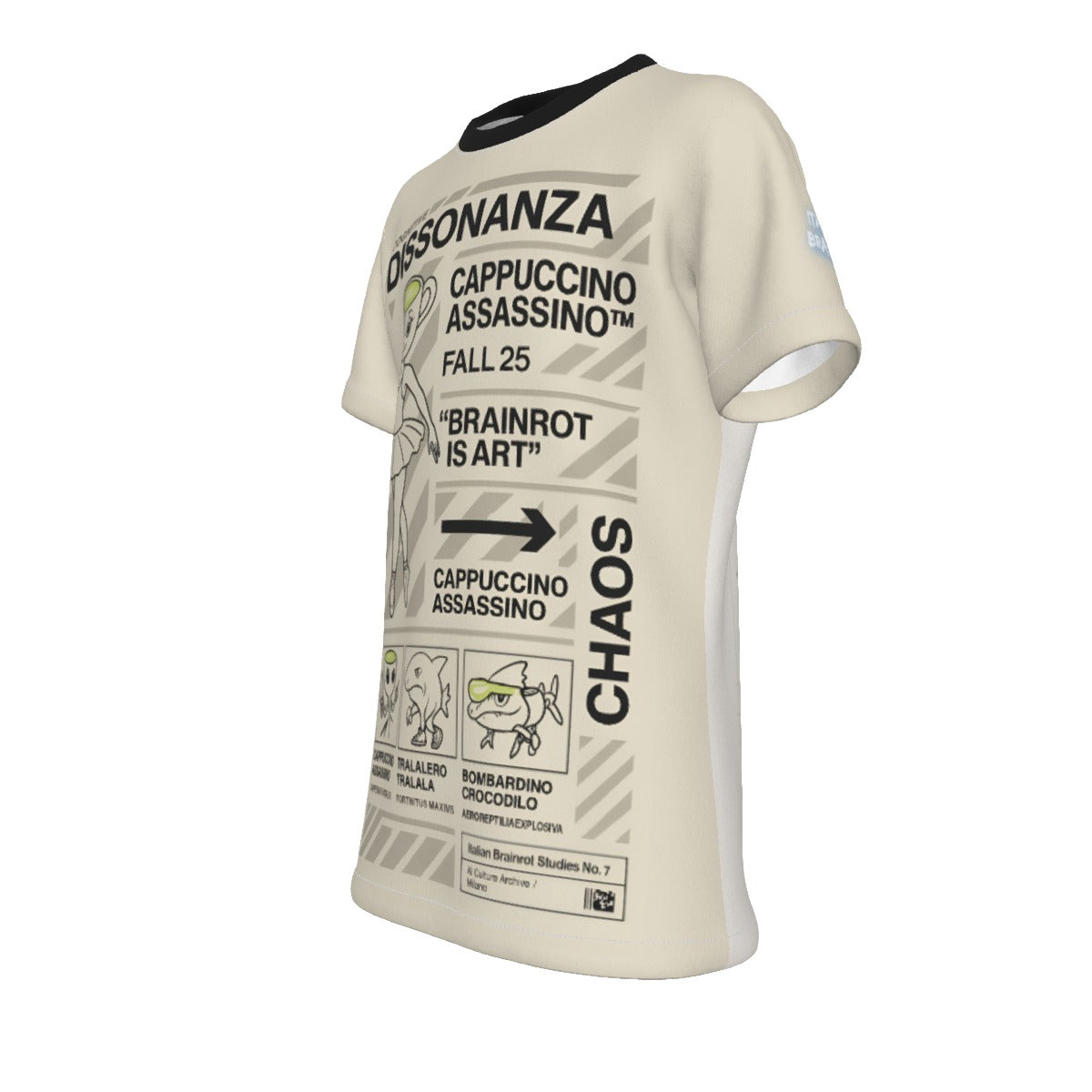 Kid's Italian Brainrot Ballerina Cappuccina T-Shirt