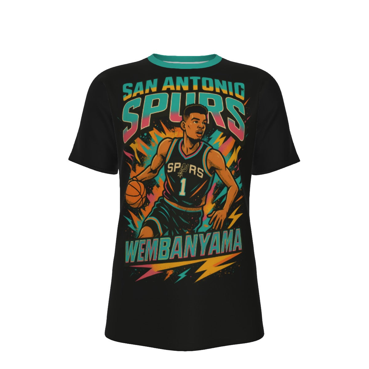 San Antonio Basketball Wembanyama T-Shirt | 190GSM Cotton