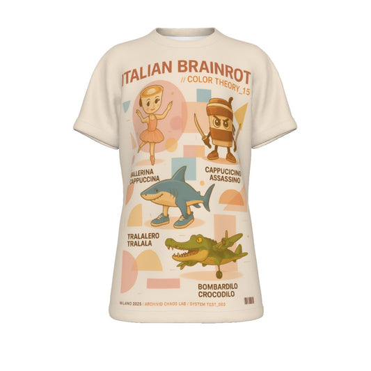 Kid's Italian Brainrot Assassino Cappuccino Tralalero T-Shirt