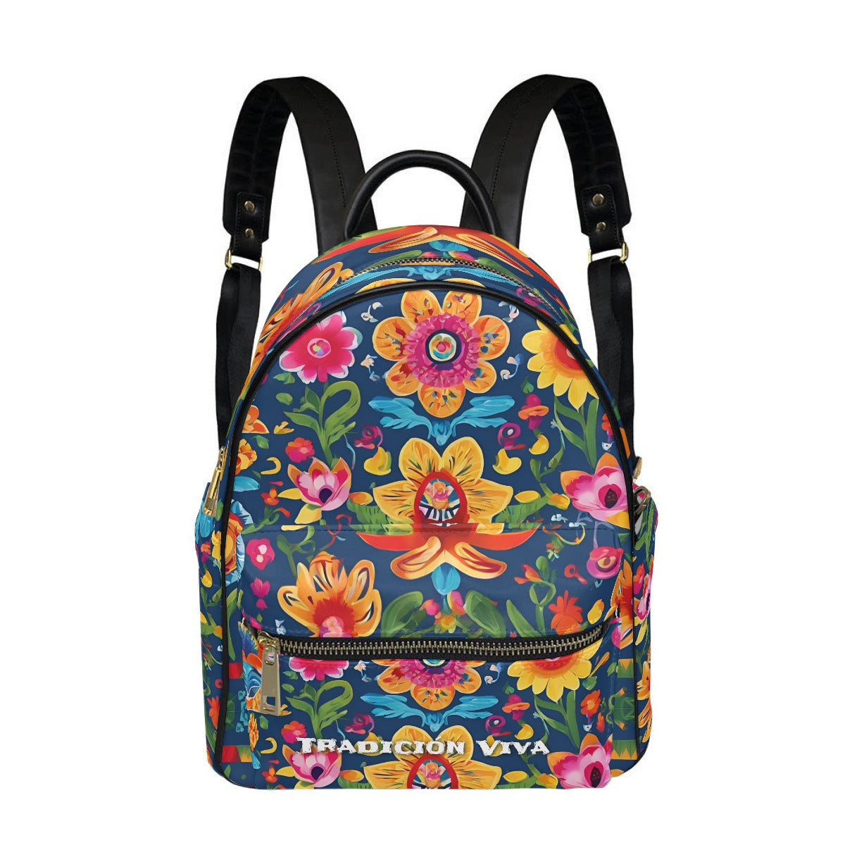 Mexican Style Small Size Backpack Tradicion Viva Bag