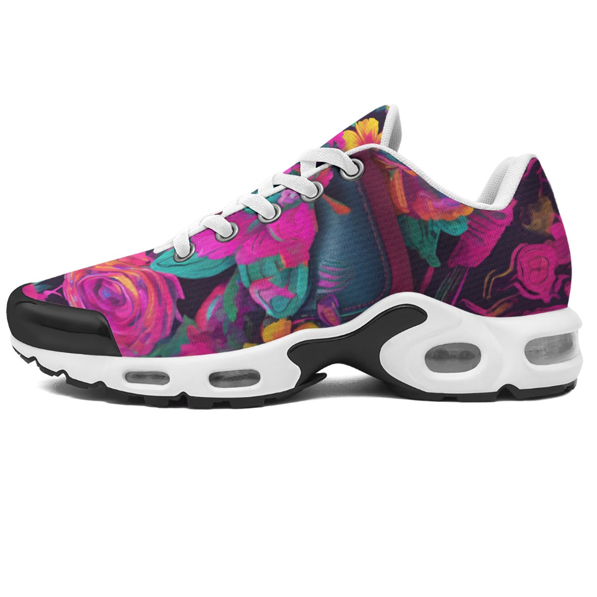 Floral Mexican Artisan Design Shoes Nurse Sneakers