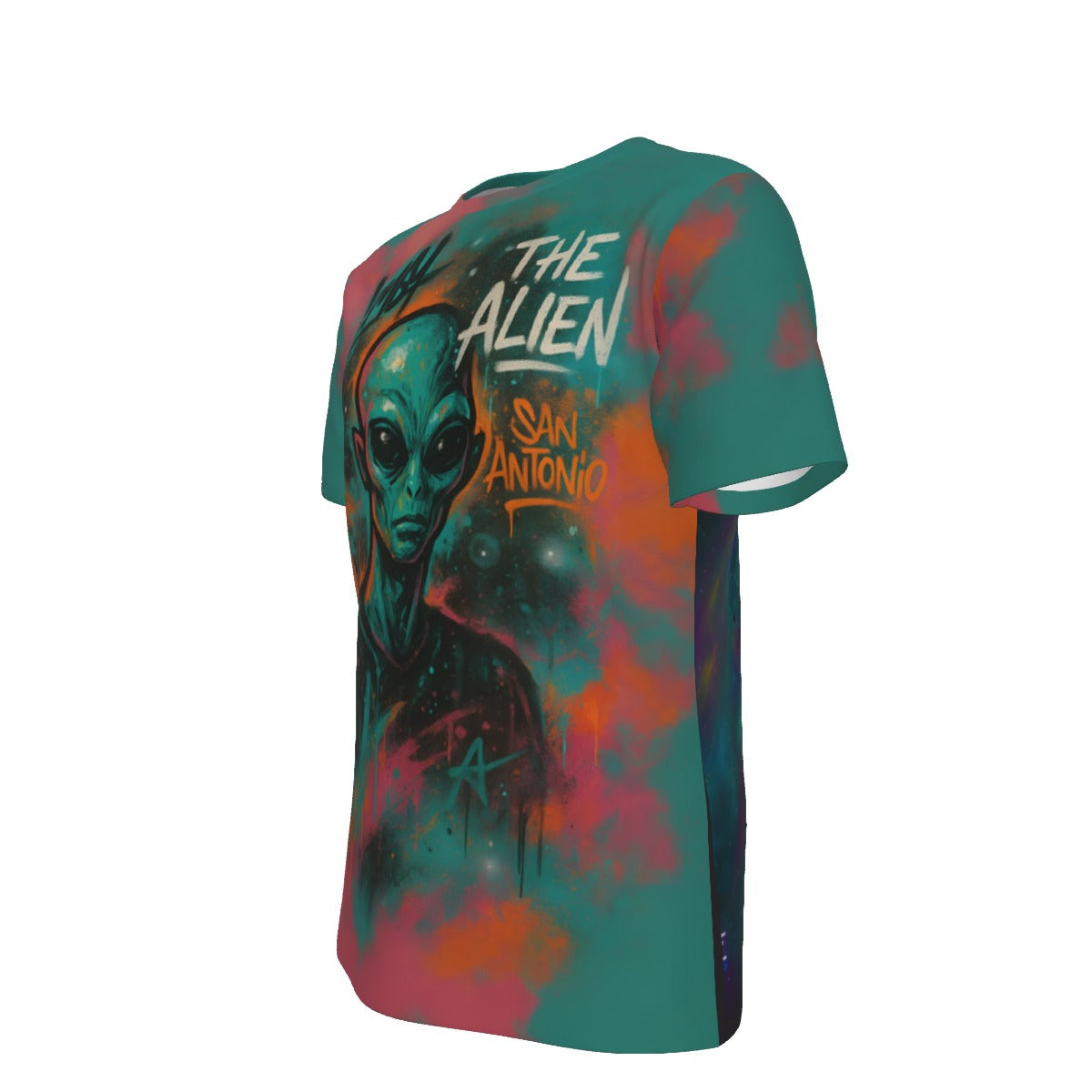 San Antonio Basketball Alien Wemby T-Shirt | 190GSM Cotton