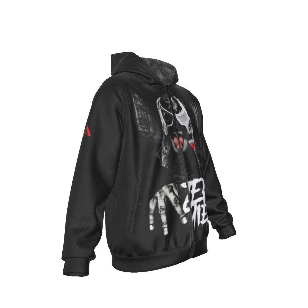 Pentagon Jr Mexican Wrestling Sherpa Fleece Zip Up Hoodie