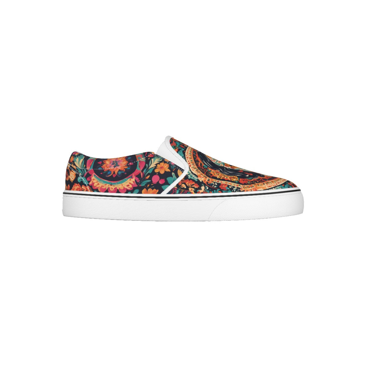 Mexican Design Slip On Sneakers