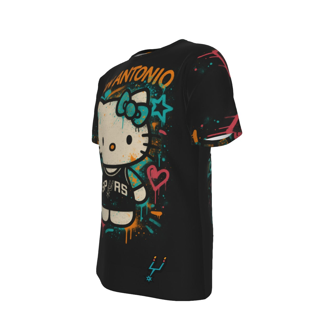 San Antonio Basketball Hello Kitty T-Shirt | 190GSM Cotton