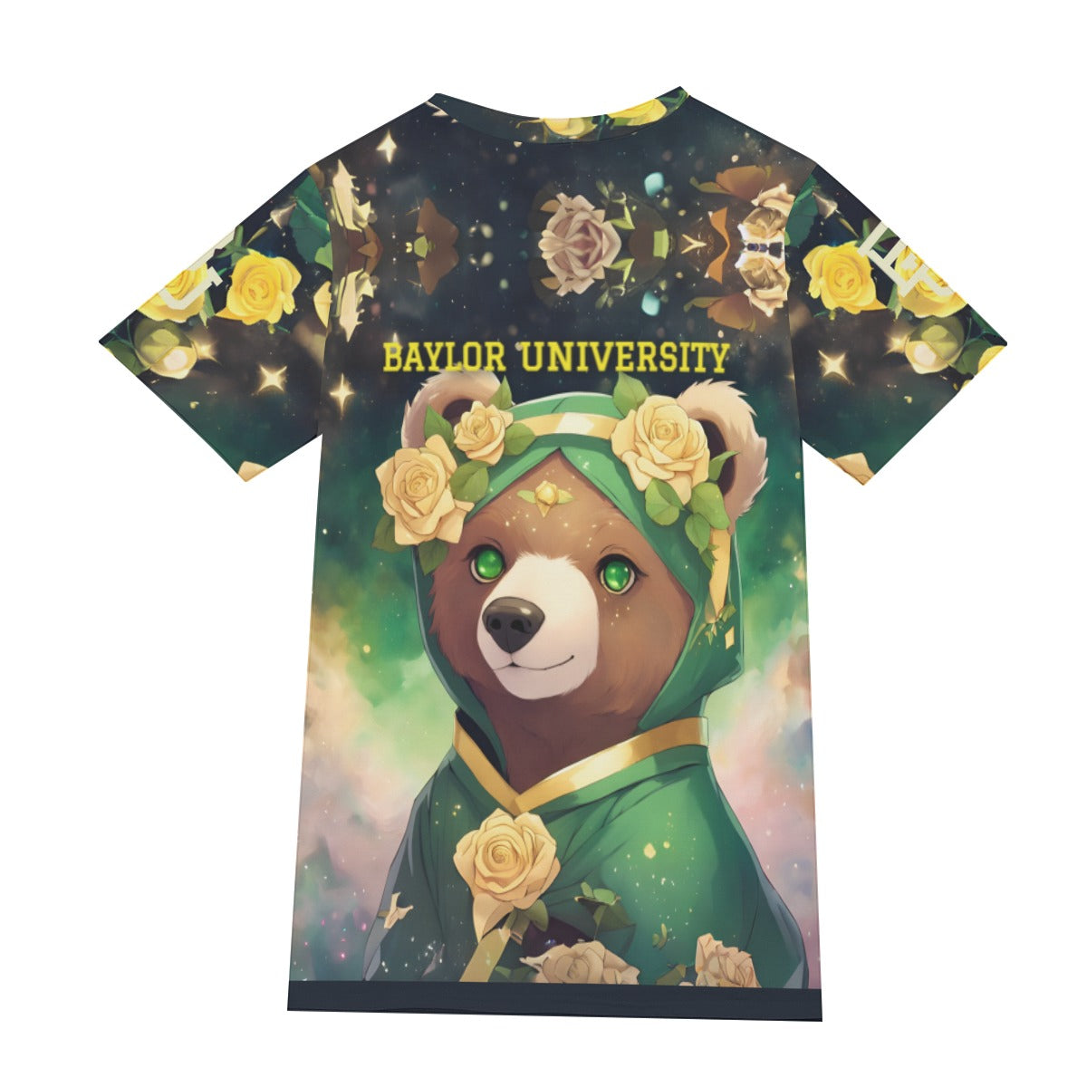 Waco University Marigold Flower Bear Shirt