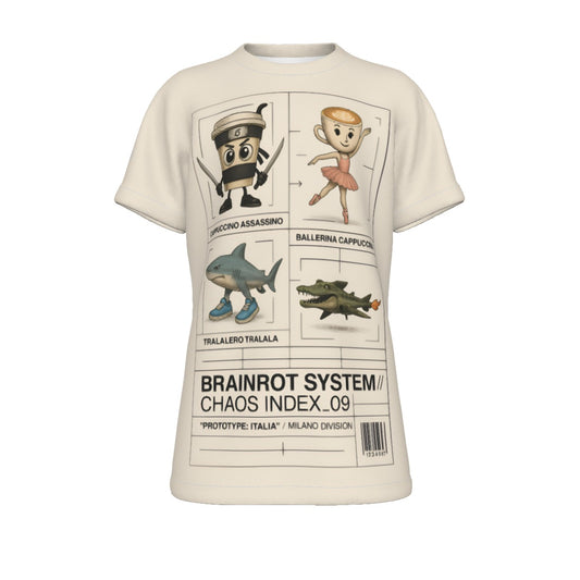 Kid's Italian Brainrot Characters T-Shirt