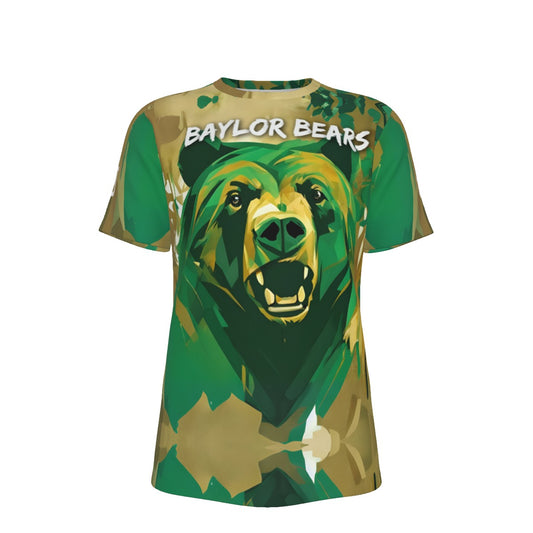 Waco University Bears Gold Green T-Shirt