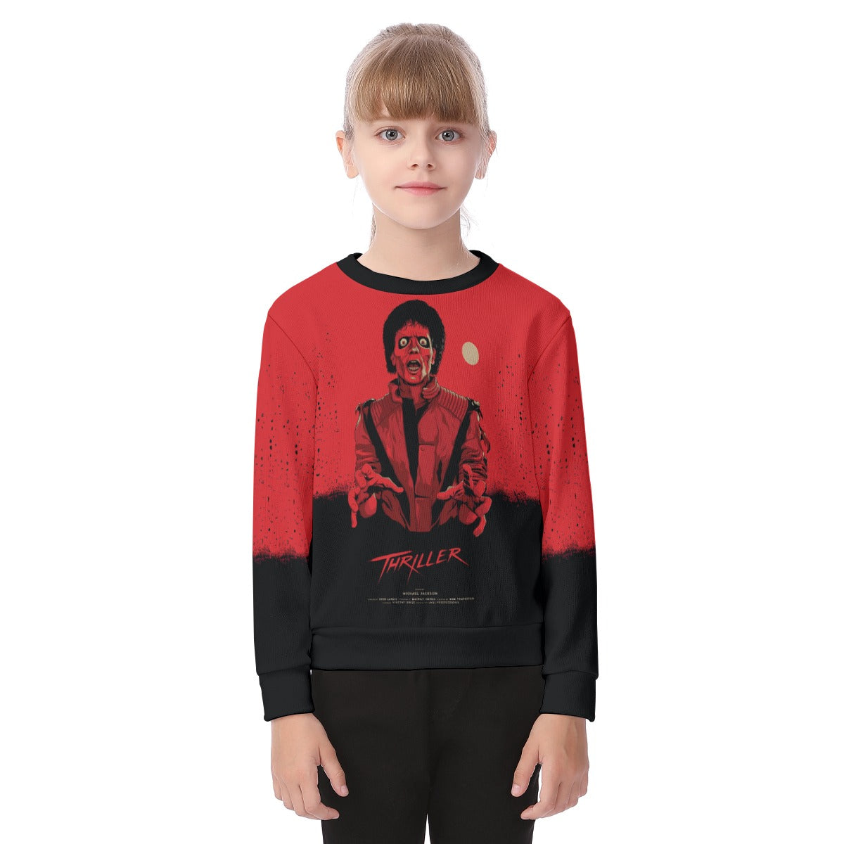 Kid's Jackson Thriller Thicken Sweater