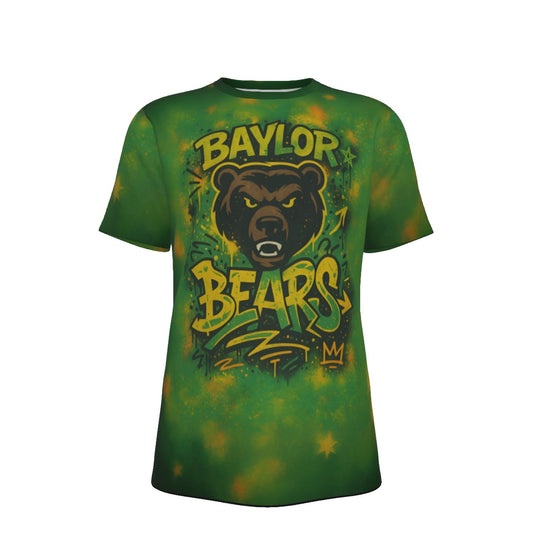 Waco University Bears Green O-Neck T-Shirt | 190GSM Cotton