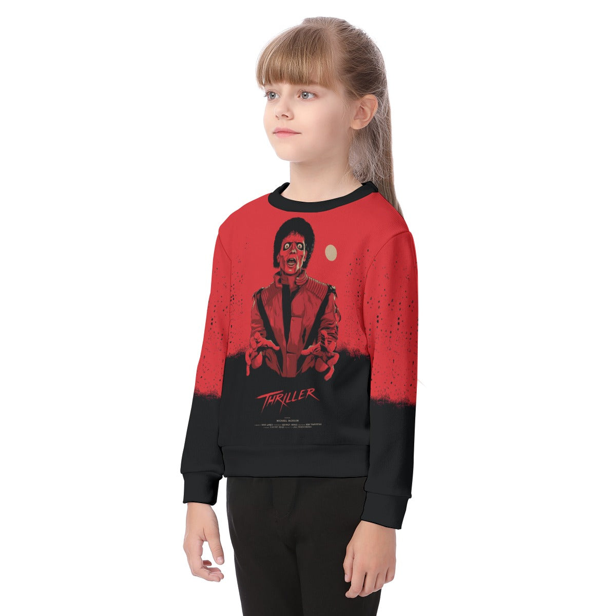 Kid's Jackson Thriller Thicken Sweater