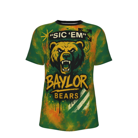 Waco University O-Neck Bears T-Shirt | 190GSM Cotton