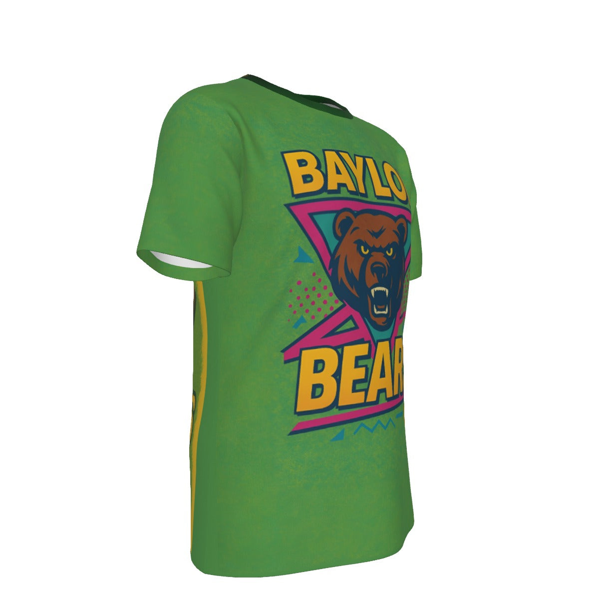 Waco University Bears Throwback O-Neck T-Shirt | 190GSM Cotton