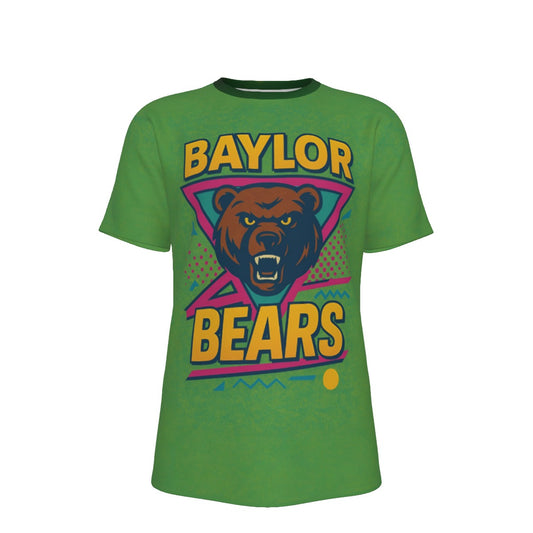 Waco University Bears Throwback O-Neck T-Shirt | 190GSM Cotton