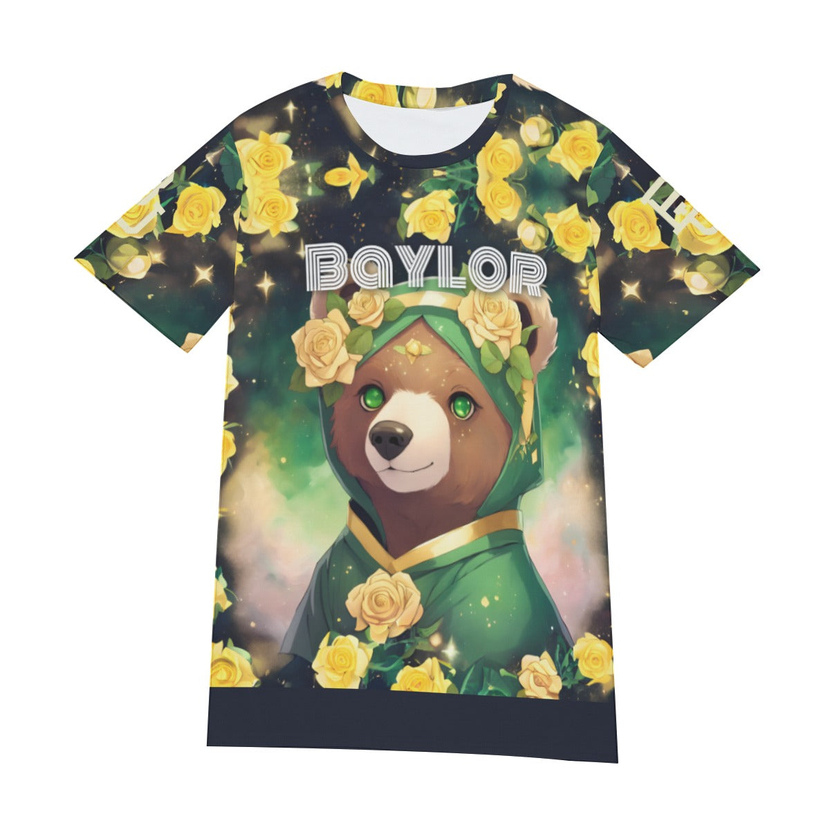 Waco University Marigold Flower Bear Shirt