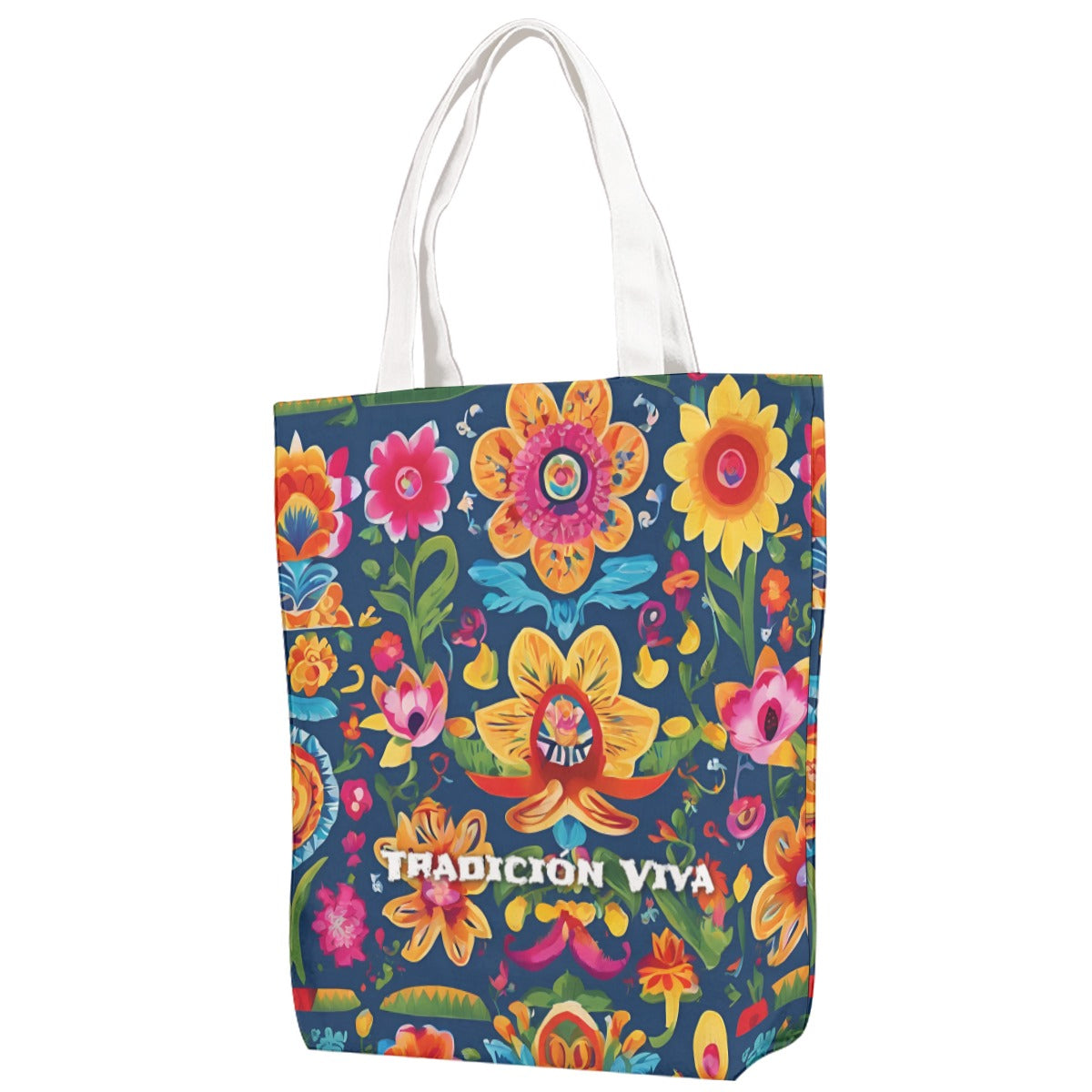 Mexican Tote Bag Canvas Bag With Shoulder Strap