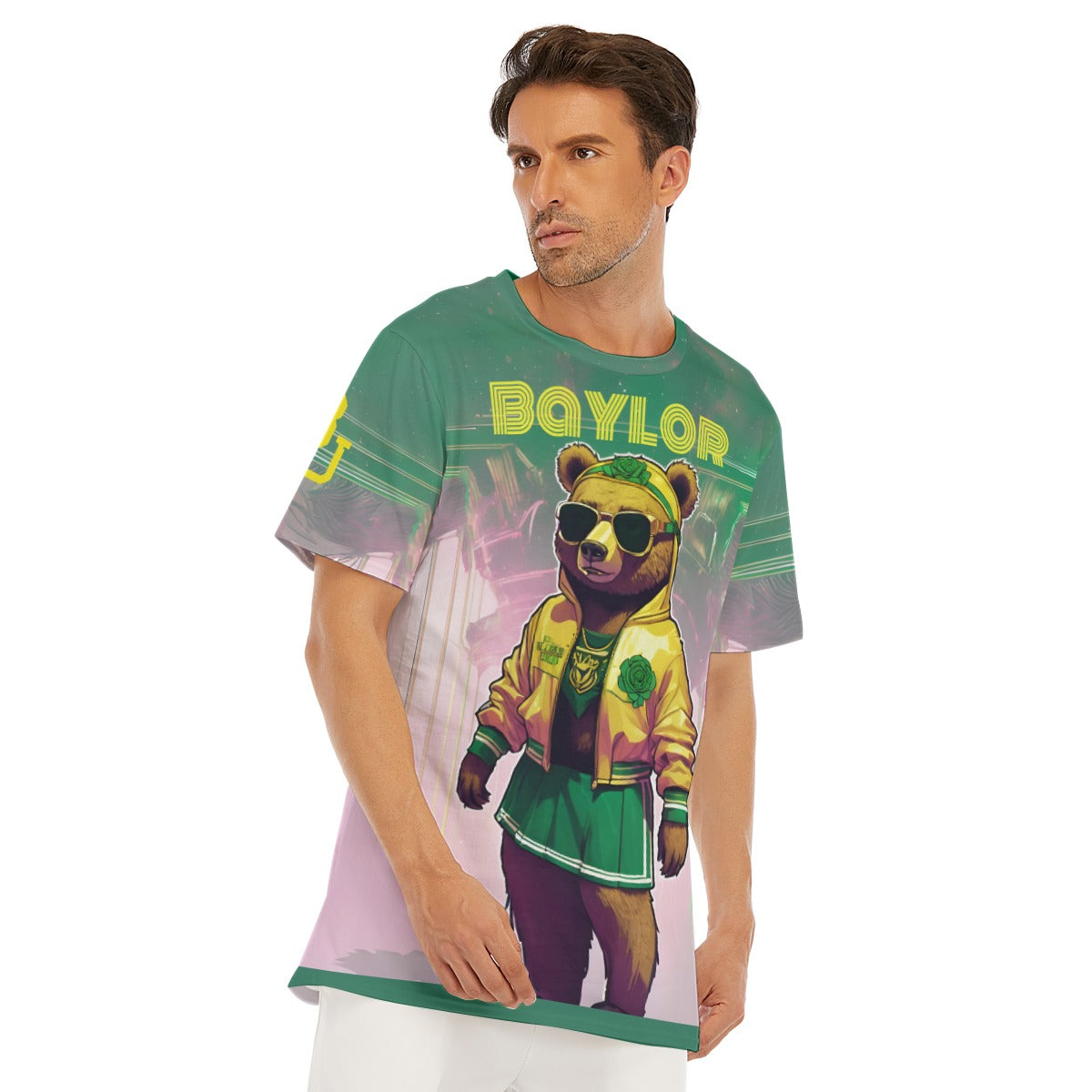 Waco University Bear Marigold Shirt